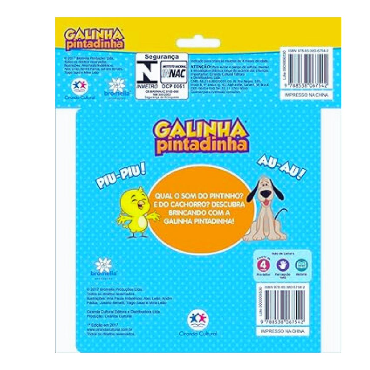 Livro Infantil Galinha Pintadinha O Som Dos Animais - Ciranda Cultural Livro Infantil Galinha Pintadinha O Som Dos Animais - Ciranda Cultural